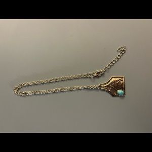 Western Eartag Necklace